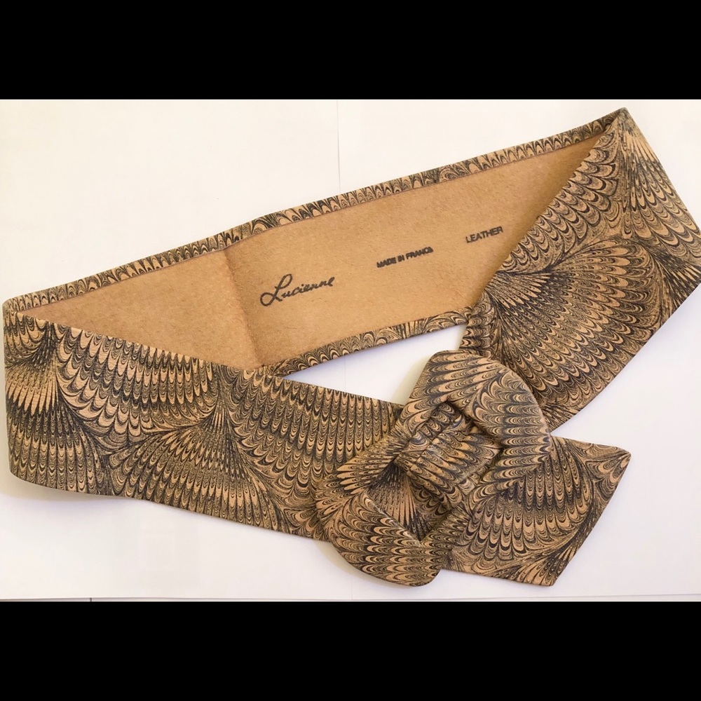 Lucienne Paris Leather Belt